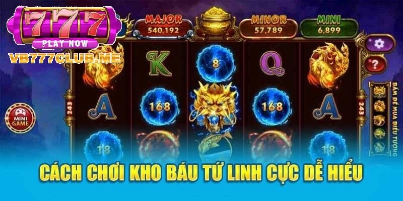 Cách chơi Kho Báu Tứ Linh tại VB777